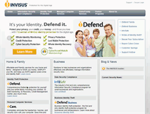 Tablet Screenshot of invisus.com